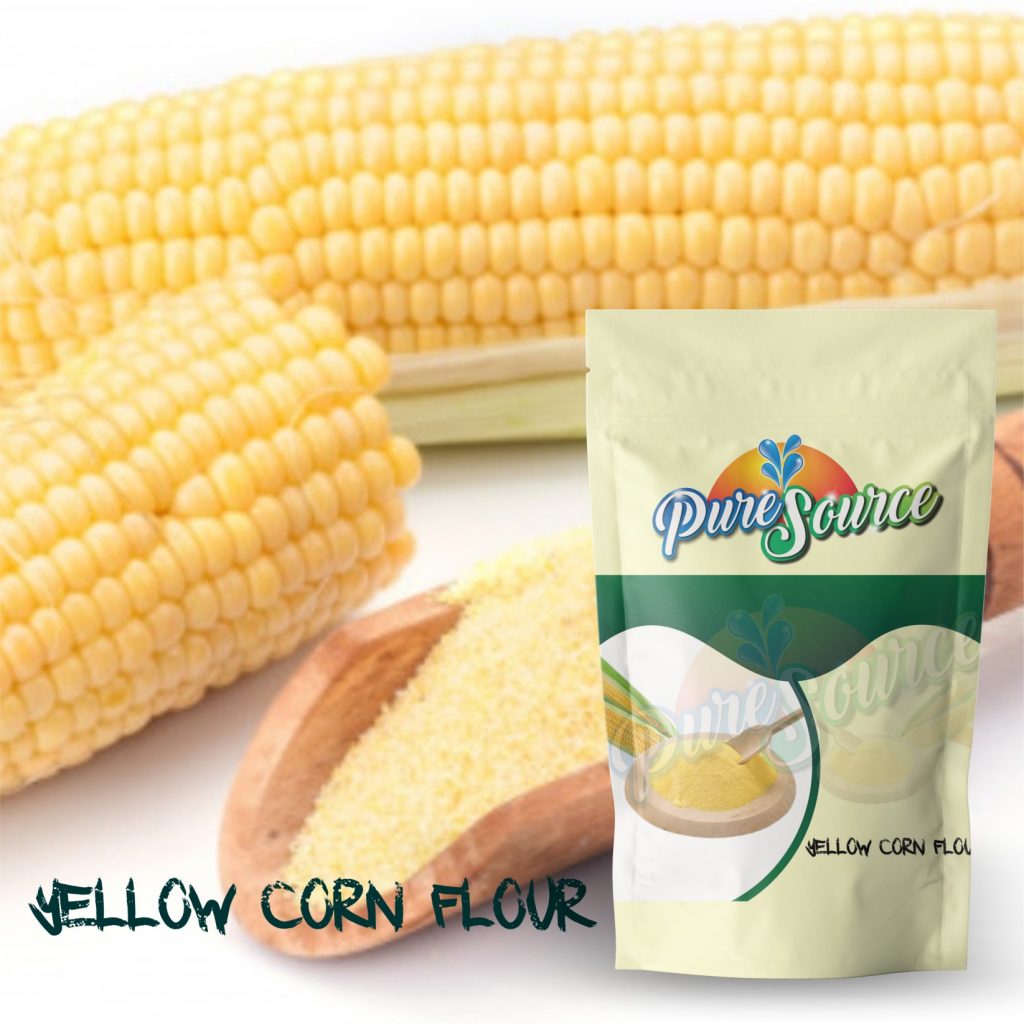 Yellow Corn Flour Pure Source Brand